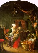 Gerrit Dou The Young Mother France oil painting reproduction